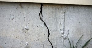 binada oturma çatlakları